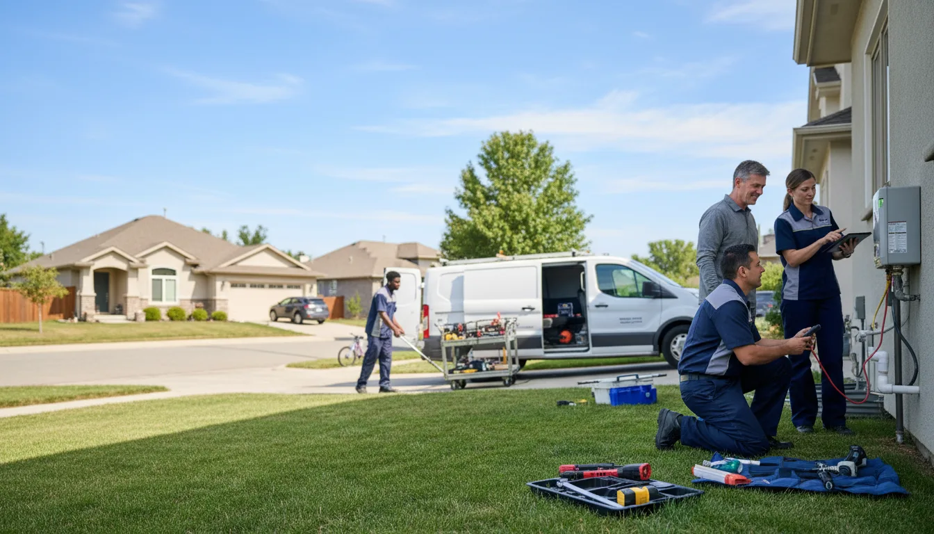 Tankless water heater service in Thornton, KY